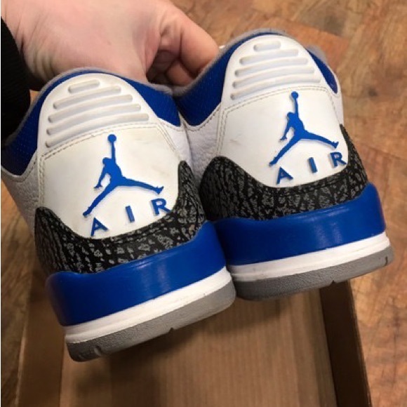 Air Jordan 3 Retro | Racer Blue | 11 - Picture 8 of 9